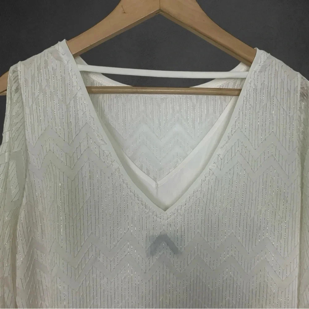 Joseph Ribkoff Chiffon Blouse - Picture 9 of 12